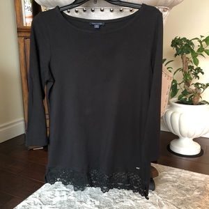 Women Tommy Hilfiger Black Shirt